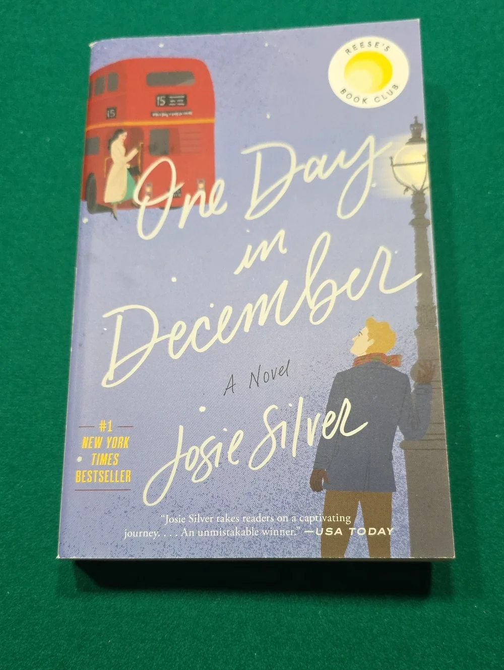 One Day in December by — Josie Silver Paperback Novel Like NEW
